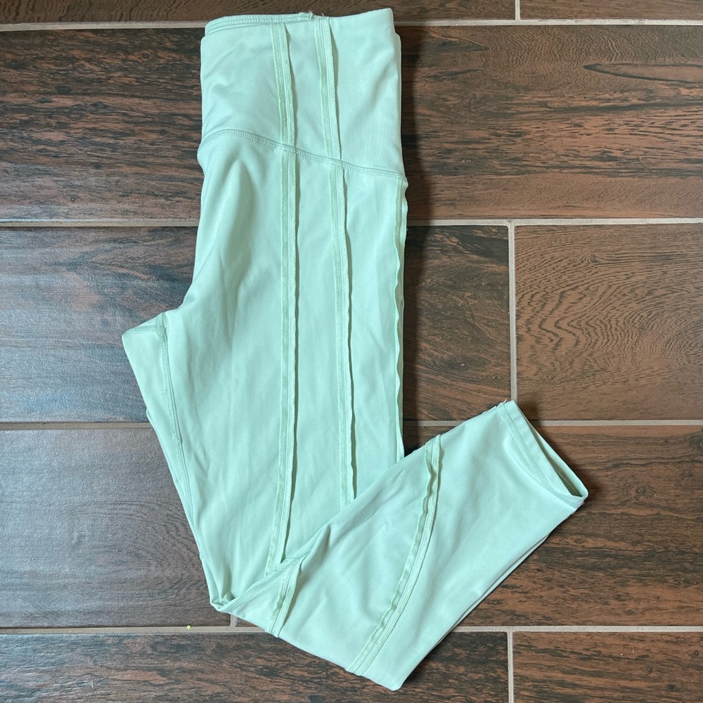 Fabletics Pastel Green Capri Leggings